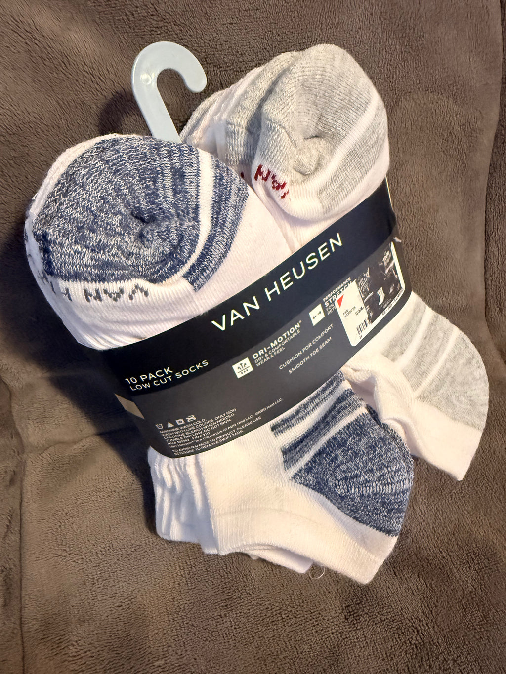 Paquete de 10 Calcetines Deportivos Cortos Van Heusen Performance para Hombre