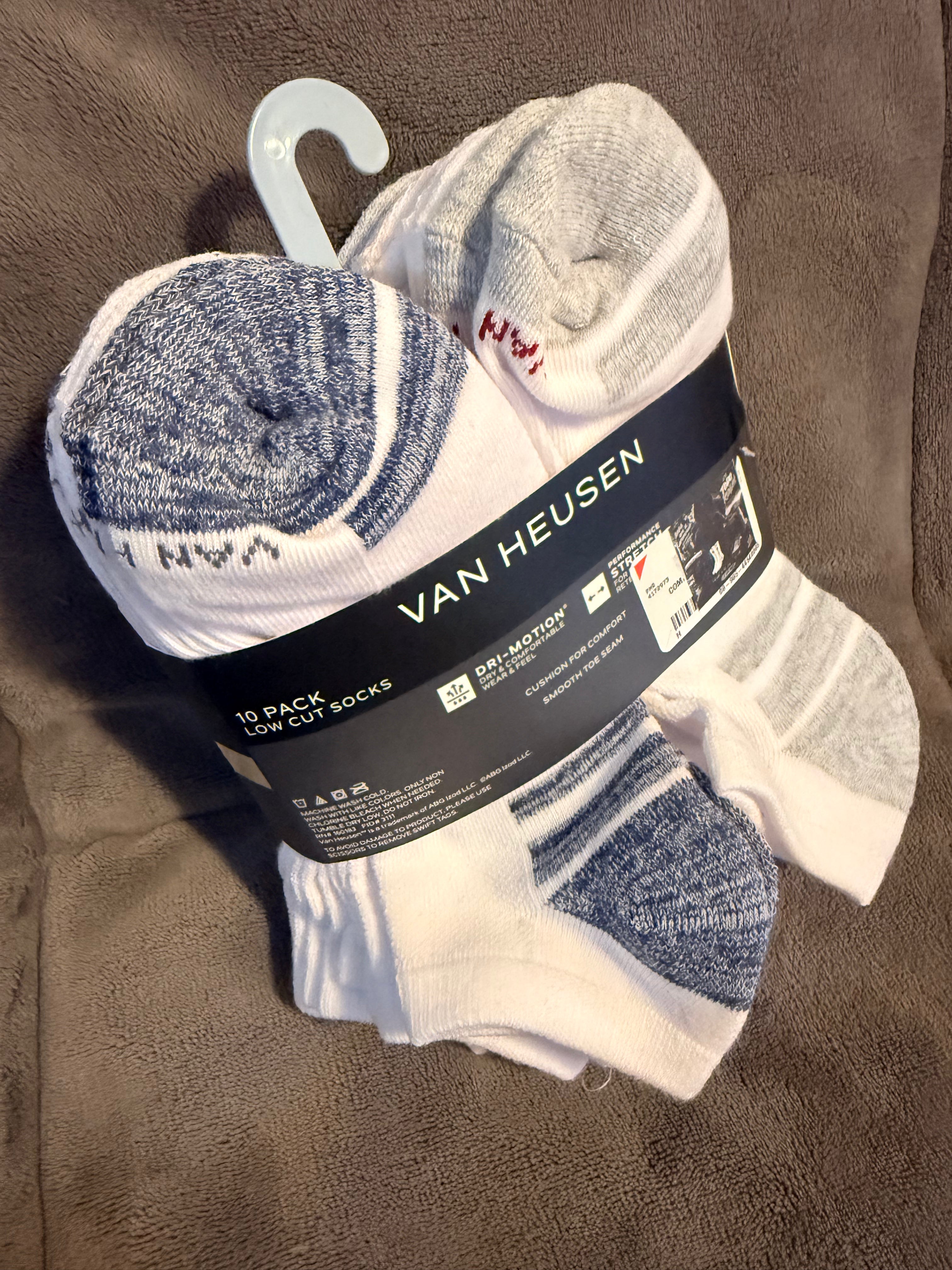Paquete de 10 Calcetines Deportivos Cortos Van Heusen Performance para Hombre