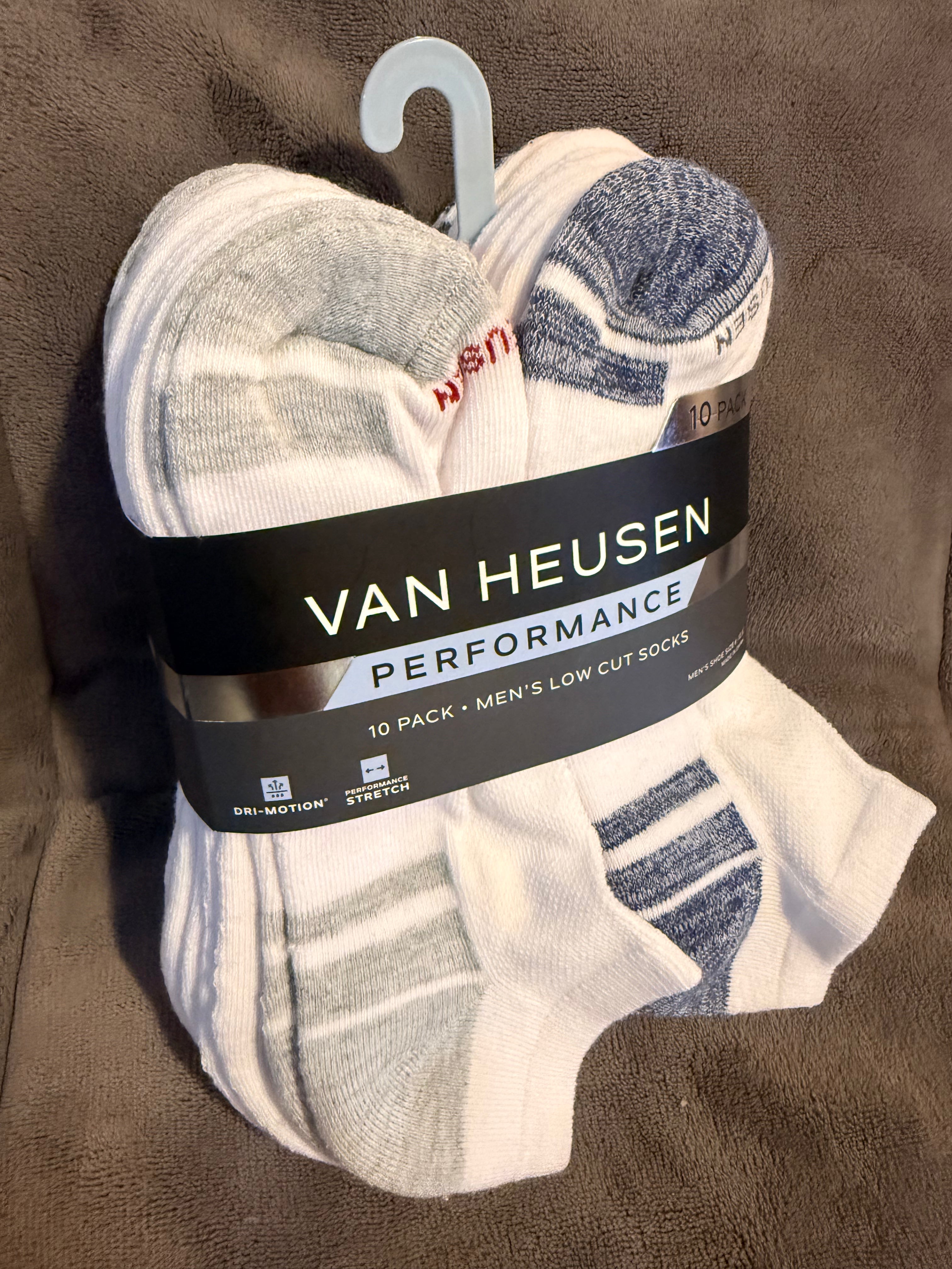 Paquete de 10 Calcetines Deportivos Cortos Van Heusen Performance para Hombre