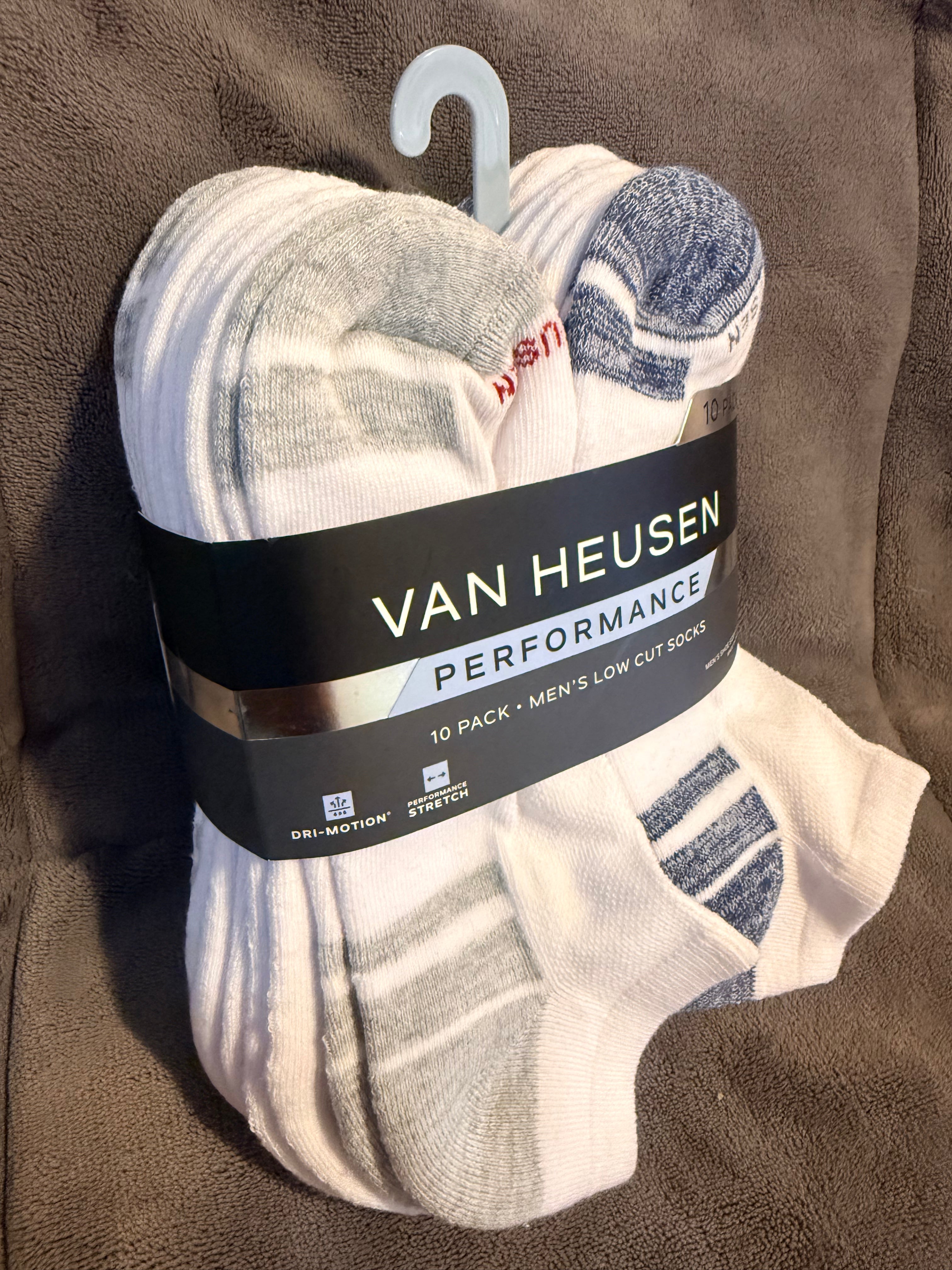 Paquete de 10 Calcetines Deportivos Cortos Van Heusen Performance para Hombre