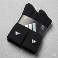 Paquete de 6 Pares de Calcetines Adidas Climacool tipo Crew para Hombre – Talla L (Negro)