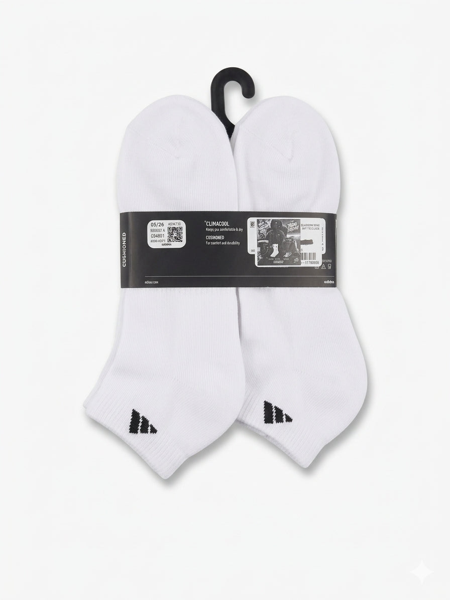 Calcetines Deportivos adidas Climacool Low Cut (Pack de 6) – Blanco