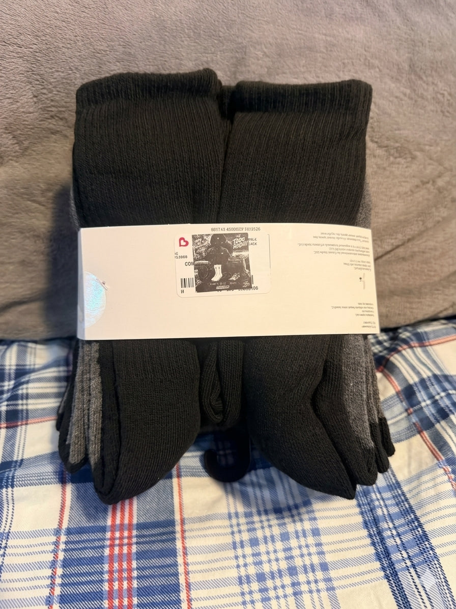 Paquete de 10 Pares de Calcetines Spyder Crew para Hombre y Mujer.