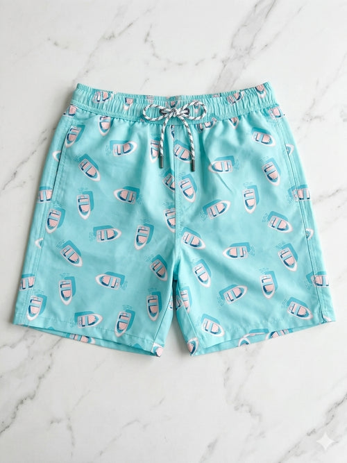 Bañador para Hombre "Float Your Boat" - Azul Celeste | Snapper Rock