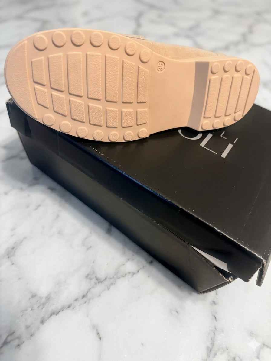 Mocasines Fratelli Rizzoli Crosta Nude – Diseño Animal Print