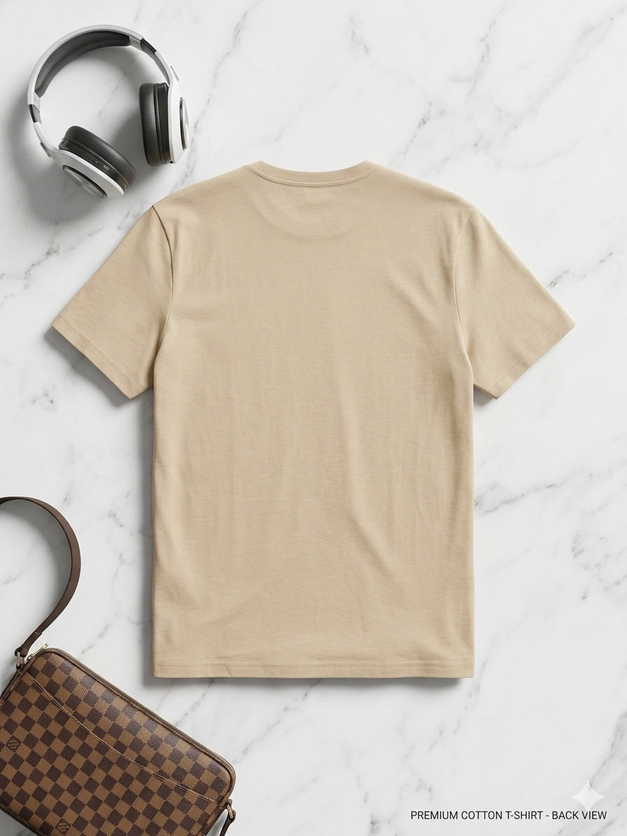 Camiseta Calvin Klein Jeans Tonal CK - Beige Arena