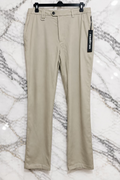 Karl Lagerfeld Paris Men's Khaki Dress Pants - Slim Flat Front Trousers Size 34 NWT