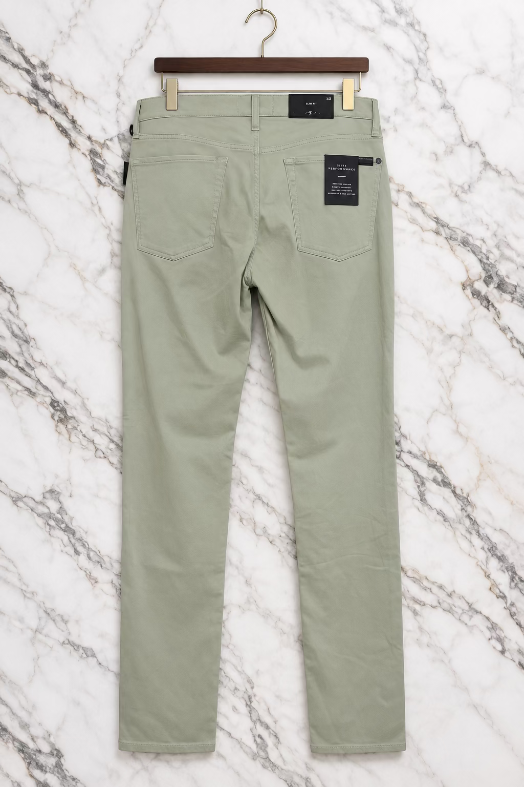 Pantalón Khaki Slim Fit de Diseñador - 7 For All Mankind