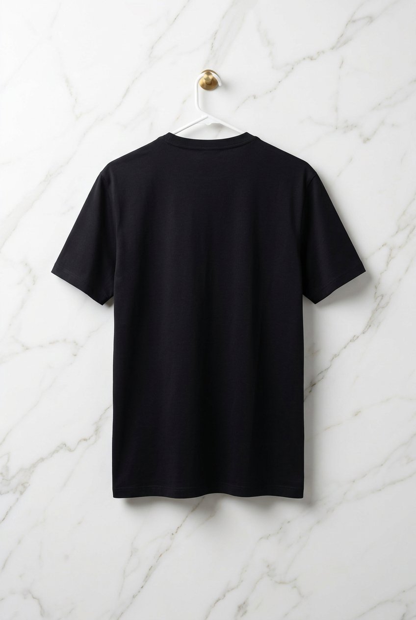 Camiseta Calvin Klein Jeans de Hombre con Logo 3D Distorsionado – Negra